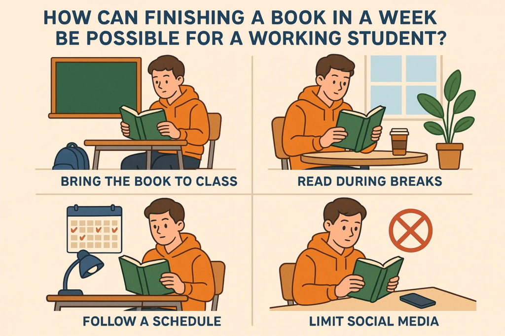 How Can Finishing a Book in a Week Be Possible for a Working Student?